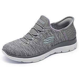Prime: Skechers Women's Hands-Free Slip-ins Sneaker (Size 8 Only, Grey Mint) $17.20 + Free S&H
