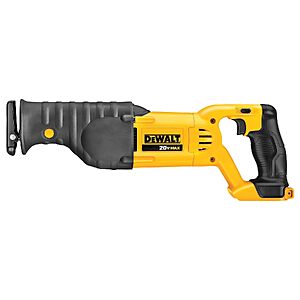 DEWALT 20V MAX Cordless Reciprocating Saw w/ Variable Speed Trigger (DCS380B) $99.00 + Free Shipping