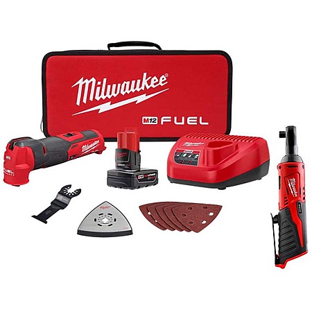 50% Off Milwaukee M12 Tool Kit!
