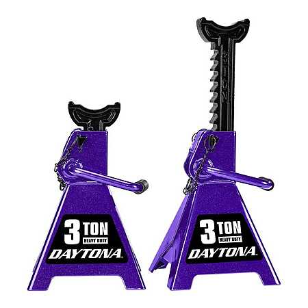 Harbor Freight: Daytona 3-Ton Heavy Duty Ratcheting Jack Stands $29.99 (In-Store Purchase)
