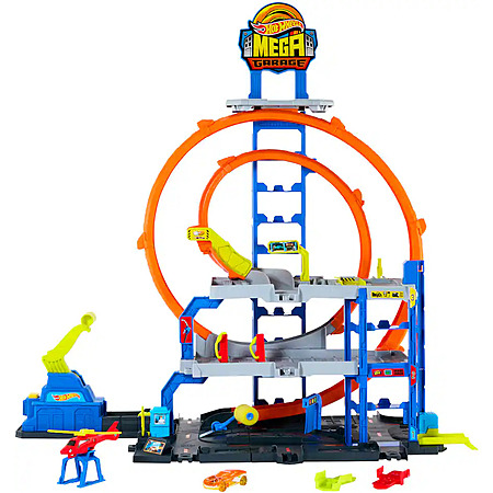 Hot Wheels Mega Loop 3-Level Garage Playset $37.79 & More + Free Shipping