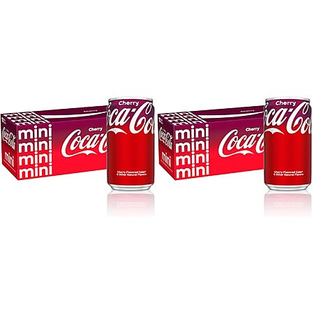 2-Count 10-Can 7.5-Oz Coca-Cola Cherry Soda $7.05 w/ S&S + Free Shipping w/ Prime or on $35+