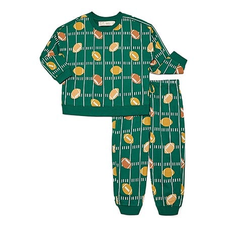 Monica + Andy Baby & Toddlers' 100% Cotton Sweatsuit Set (Various) $4.99 + Free S&H w/ Walmart+ or on $35+