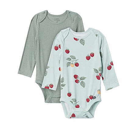 Gerber Modern Moments Baby Girls' or Boys' Super Soft Viscose Long-Sleeve Bodysuits (Various) $3 + Free S&H w/ Walmart+ or on $35+