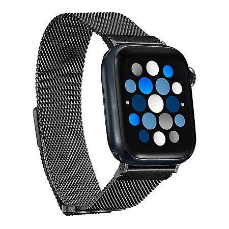Insignia Apple Watch Stainless-Steel Mesh Band (Midnight Aluminum): 38-41mm (All Series) or 44-46mm Series 10 & Ultra 49mm (All Series) $12.99 + Free Shipping