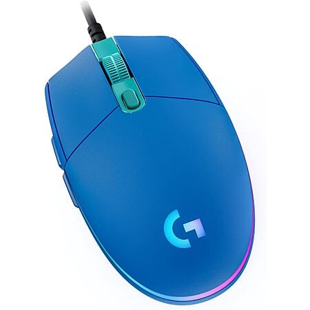 Logitech G203 LIGHTSYNC Wired Gaming Mouse w/ 8000 DPI Optical Sensor & 6 Programmable Buttons (Blue) $19.99 + Free Shipping w/ Prime or $35+