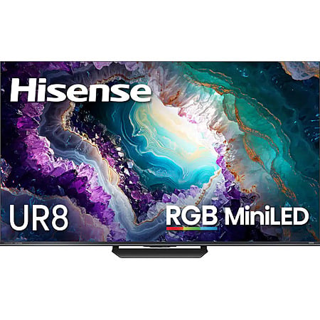 65" Hisense UR8 RGB MiniLED Series UHD 4K HDR Smart Google TV (2026, 65UR8SG) $1099.99 + Free Shipping