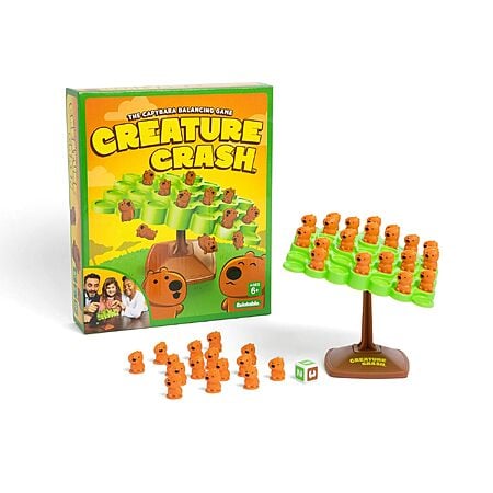 Creature Crash Capybara Balancing Game $6.49 + Free Shipping w/ Prime or on $35+