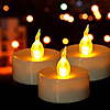 NEWEEN Tea Lights LED 24-Pack Flameless Decoration $10