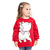 Toddler Girls Graphic Crewneck Sweatshirt with Long Sleeves: My Little Pony, Barbie, Bluey, Bronco, Care Bears + more $5