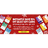 Dollar General: 15% instant savings on Select Mulit-Brand Gift Cards: Zift Zillions 11/16-11/22