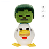 Minecraft Plush Zombie Chicken Jockey Toy, 8-inch Soft Doll + $3.25 WM Cash $17.14