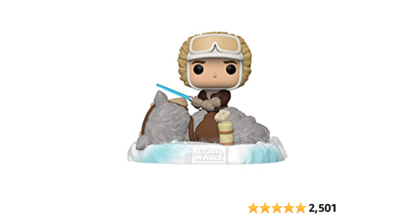 Funko Pop! Deluxe Star Wars: Battle at Echo Base Series - Han Solo and Tauntaun, Amazon Exclusive, Figure 2 of 6 - $11.49
