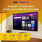 Target Deal of the Day 12/3: Hiro 4K HDR Smart TV Flat Screen LED Television with Roku TV and Dolby Audio Streaming $159.99 + more