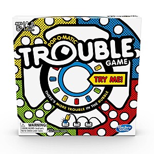 Trouble Board Game $7.49