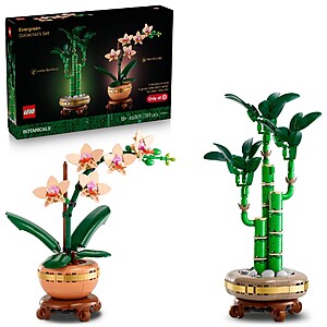 LEGO Botanicals Evergreen Collector’s Set for Gifting and Home Decor 66809 $41.99