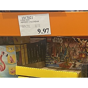 YMMV Costco IN STORE: Lego Advent Calendars $9.97 + MM