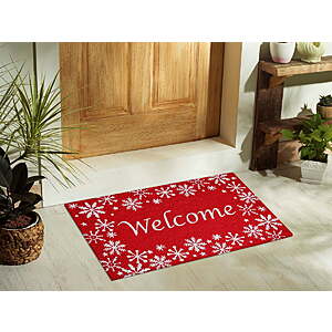 Snowflake Doormat
