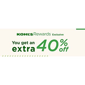 Kohl's Mystery Coupon: 40%, 30% or 20% off awaits Email or Account Auto-Loaded