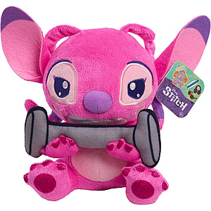 Disney That's So Stitch! Plush: Stitch (Gamer) or Angel (Barbell) $5.50 