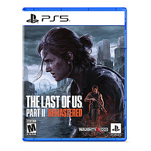 The last of us part ii remastered $29.99