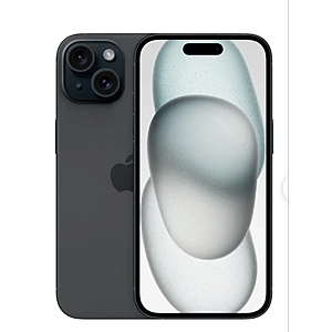 Apple - Refurbished Excellent - iPhone 15 A2846 (Fully Unlocked) 128GB - Black $387.49