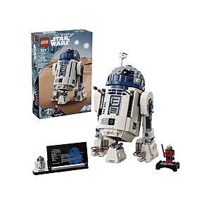 1050-Pc LEGO Star Wars R2-D2 Building Set (75379)