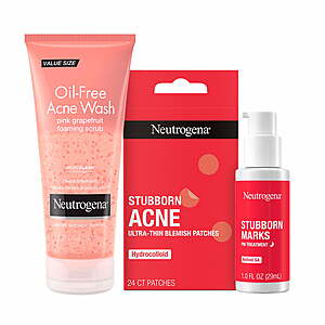 2-Oz Neutrogena Oil-Free Acne Wash Foaming Face Scrub + $3.50 Walmart Cash $3.50 (Select Stores) + Free Pickup