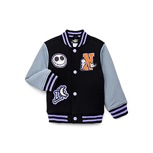 Character Toddler Boys' or Girls' Varsity Jacket (Various Characters, Limited Sizes) $4 