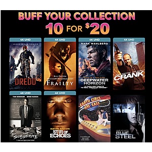 Fanflix: Digital Titles 10 for $18