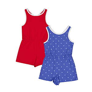 2pk-Wonder Nation Girls Play Romper $5.60+