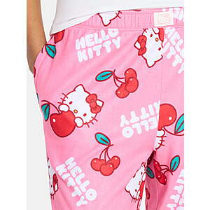 Women's and Women's Plus Sleep Pants with Pockets, 32 in; Inseam Hello Kitty Cinnamoroll Strawberry Shortcake Bluey $5.71+
