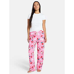 Women's Sleep Pants w/ Pockets (Hello Kitty, Strawberry Shortcake & More) from $5.70 & More