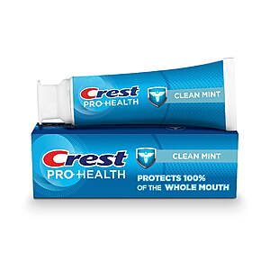 Select Crest Toothpaste Products + $2 Walmart Cash from