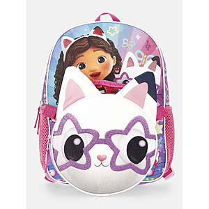Universal Studio Gabby's Dollhouse 14" Toddler Backpack with Lunch Kit -Lavender $6.79