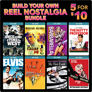 Fanflix: Build Bundle Paramount Nostalgia Digital Movies 5 for $9