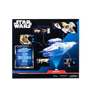 Star Wars™ Micro Galaxy Squadron Razor Crest - 7-inch Vehicle with 1-Inch Micro Figure Accessory $15