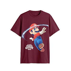 Super Mario Galaxy Men's Graphic Tee from $5.95 