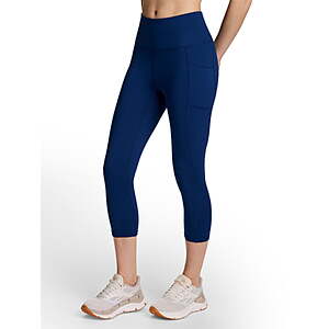 Reebok Women's and Women's Plus Everyday High Rise Capri Leggings $7.98+