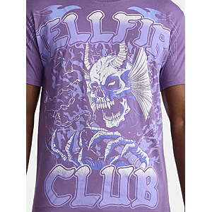 Netflix Stranger Things Hellfire Club Men's Graphic Tee Shirt $6.42