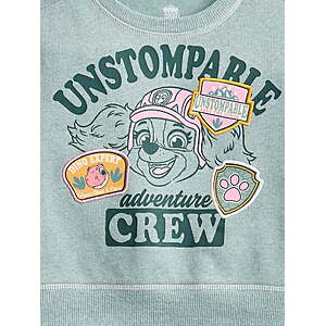 Paw Patrol Movie Toddler Girls’ Graphic Top and Cargo Skirt Set, 2-Piece Size 12M $5.04