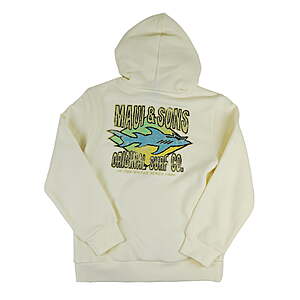 Maui and Sons Boys Shark Surf Fleece Pullover Hoodie Double Sided Graphic Sweatshirt XS $4.88, Girls' $4.60