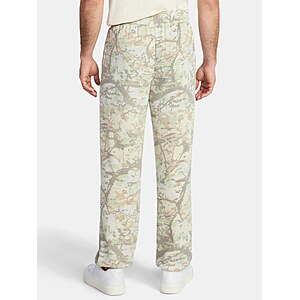Chevrolet Men's and Big Men's Camo Fleece Jogger Pants, Sizes 2X-3XL $6.91