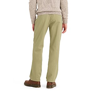 Dockers Men's Straight Fit Pleated Casual Chino Pants 32x30 $7.50