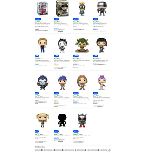 Walmart $5 Funko each