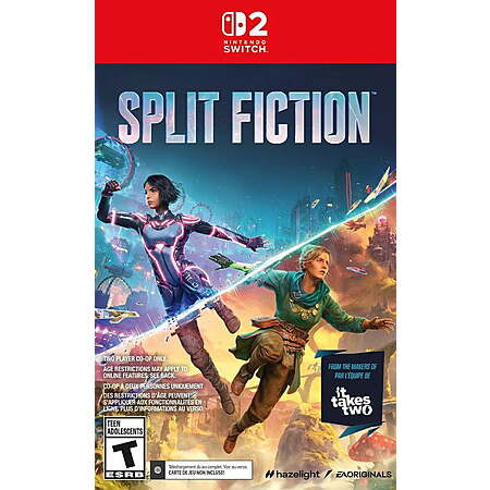Walmart+ Early Access: Split Fiction - Nintendo Switch 2 Game $30