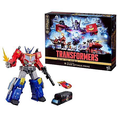 Transformers Age of the Primes Titan Class The Thirteen Star Optimus Prime TODAY ONLY $89.99