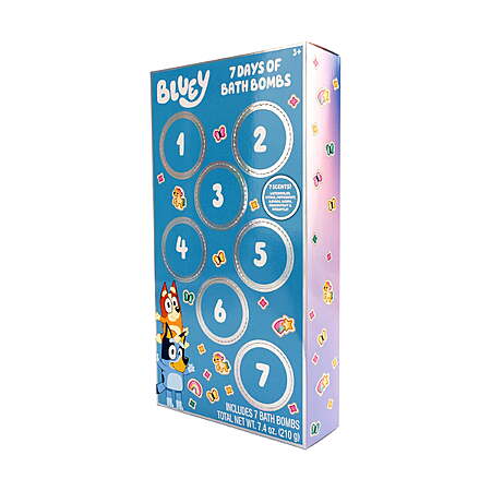 Bluey Bath Bomb Advent Calendar $3