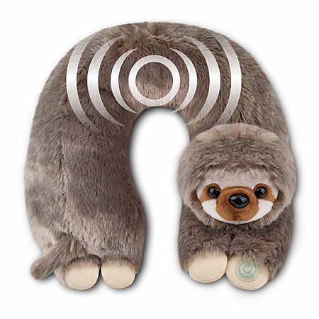 Health Touch Neck Massaging Massager Gift with Relaxing Vibration- Sloth $3.5