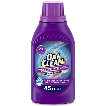 $5 WM Cash + OxiClean Odor Blasters Odor and Stain Remover Liquid Laundry Additive, 45 fl oz $7.98